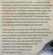 Load image into Gallery viewer, THE ESSENTIAL INSTANT POT COOKBOOK - Coco Morante
