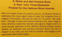 Load image into Gallery viewer, GOD IS NOT GREAT - Christopher Hitchens
