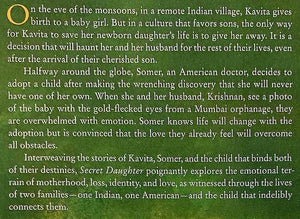 SECRET DAUGHTER - Shilpi Somaya Gowda