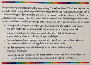 NO-DRAMA DISCIPLINE - Daniel J. Siegel, Tina Payne Bryson