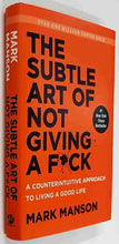 Load image into Gallery viewer, THE SUBTLE ART OF NOT GIVING A F*CK - Mark Manson
