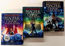 Load image into Gallery viewer, MAGNUS CHASE AND THE GODS OF ASGARD (SET) - Rick Riordan
