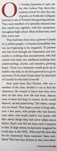 THE CLASS - Ken Dryden