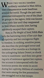 THE WEIGHT OF SAND - Edith Blais