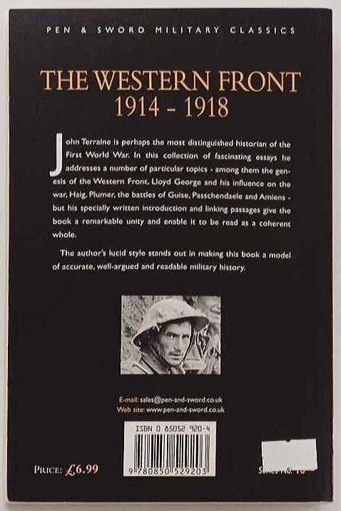 THE WESTERN FRONT 1914-1918 - John Terraine – Goodwill Bookstore ...