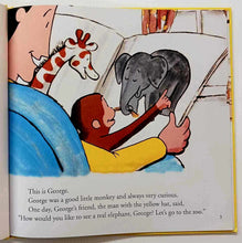 Load image into Gallery viewer, CURIOUS GEORGE VISITS THE ZOO - H.A. Rey, Margret Rey
