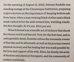 KNIFE - Salman Rushdie