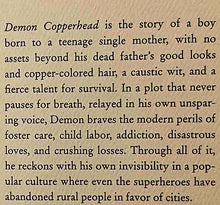 Load image into Gallery viewer, DEMON COPPERHEAD - Barbara Kingsolver
