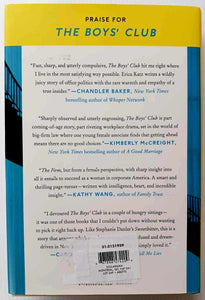THE BOYS' CLUB - Erica Katz