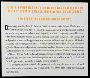 PERVERSION OF JUSTICE - Julie K. Brown