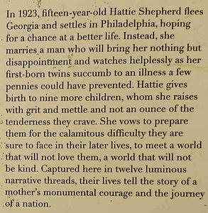 THE TWELVE TRIBES OF HATTIE - Ayana Mathis