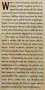 THE DA VINCI CODE - Dan Brown