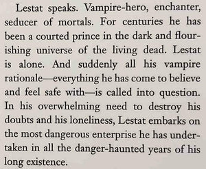 THE TALE OF THE BODY THIEF - Anne Rice