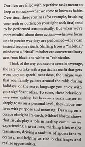 THE RITUAL EFFECT - Michael Norton