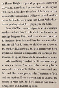 LITTLE FIRES EVERYWHERE - Celeste Ng