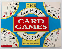 Load image into Gallery viewer, THE GREAT CARD GAMES BOOK - Heather Ruth Mackie
