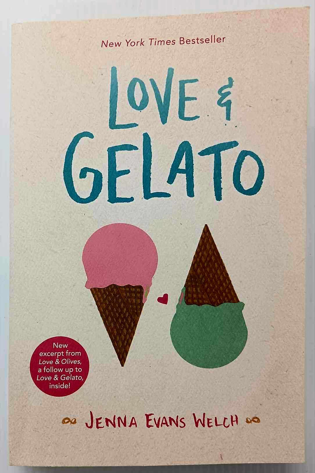 LOVE & GELATO - Jenna Evans Welch