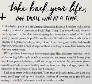 FIGHTING FORWARD - Hannah Brencher, Shelley Giglio
