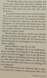 FOR ONE MORE DAY - Mitch Albom