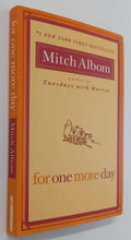 Load image into Gallery viewer, FOR ONE MORE DAY - Mitch Albom
