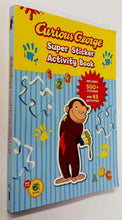 Load image into Gallery viewer, CURIOUS GEORGE SUPER STICKER ACTIVITY BOOK - H.A Rey
