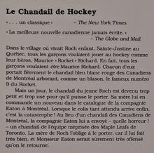Load image into Gallery viewer, LE CHANDAIL DE HOCKEY - Roch Carrier
