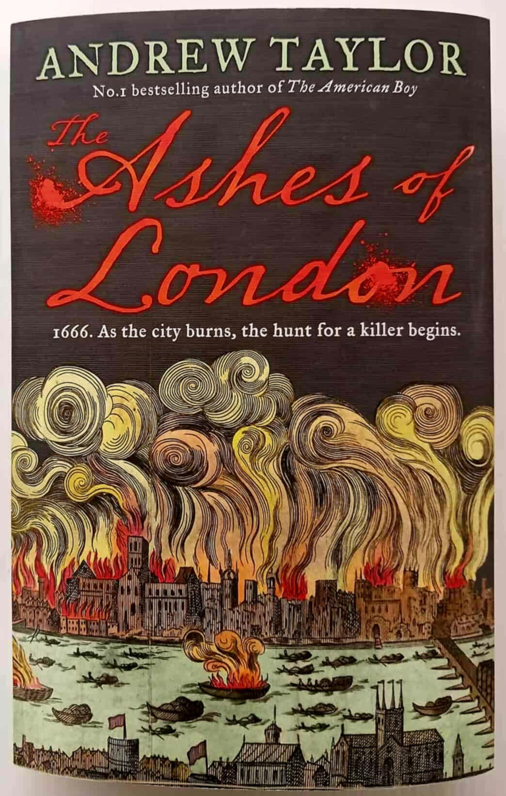 THE ASHES OF LONDON - Andrew Taylor