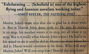 MARTIN JOHN - Anakana Schofield