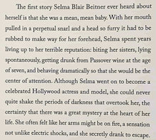 Load image into Gallery viewer, MEAN BABY - Selma Blair
