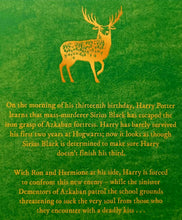 Load image into Gallery viewer, HARRY POTTER AND THE PRISONER OF AZKABAN - J.K. Rowling
