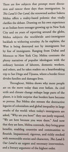 THIS LAND IS OUR LAND - Suketu Mehta