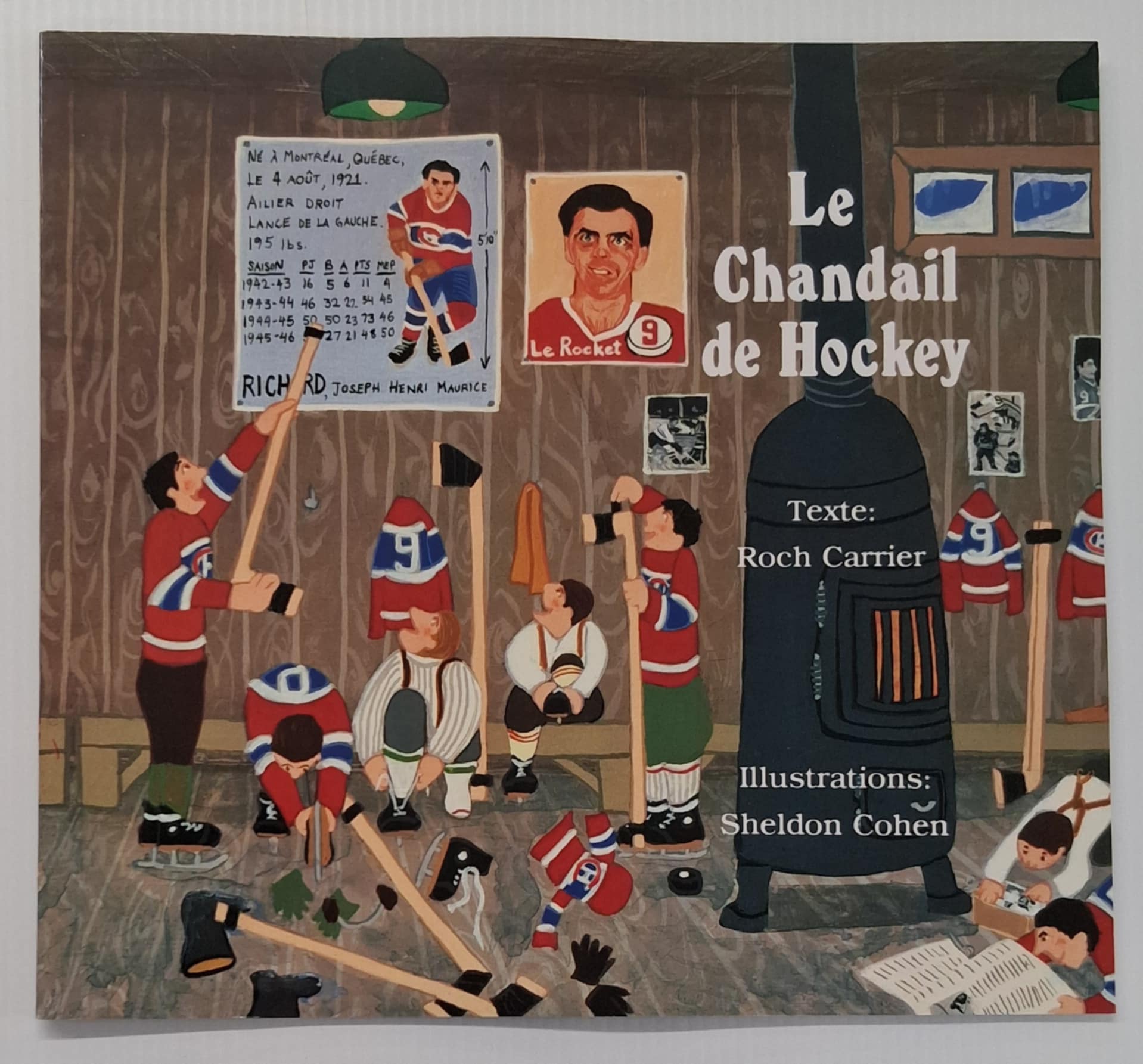 Maurice Richard Roch Carrier The Hockey Sweater LE CHANDAIL DE