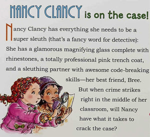 NANCY CLANCY SUPER SLEUTH - Jane O'Connor