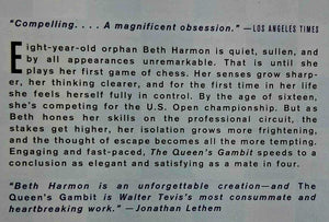 THE QUEEN'S GAMBIT - Walter Tevis