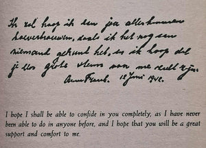 THE DIARY OF A YOUNG GIRL - Anne Frank, Eleanor Roosevelt