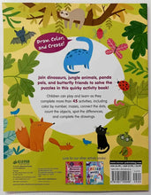 Load image into Gallery viewer, DINOSAURS, PANDAS &amp; PALS ACTIVITY BOOK - Clever Publishing
