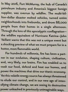 FIRE WEATHER - John Vaillant