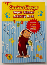 Load image into Gallery viewer, CURIOUS GEORGE SUPER STICKER ACTIVITY BOOK - H.A Rey
