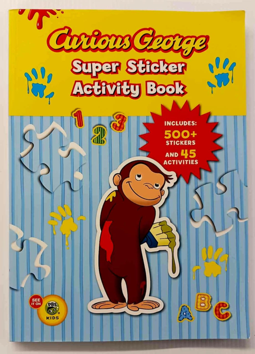 CURIOUS GEORGE SUPER STICKER ACTIVITY BOOK - H.A Rey
