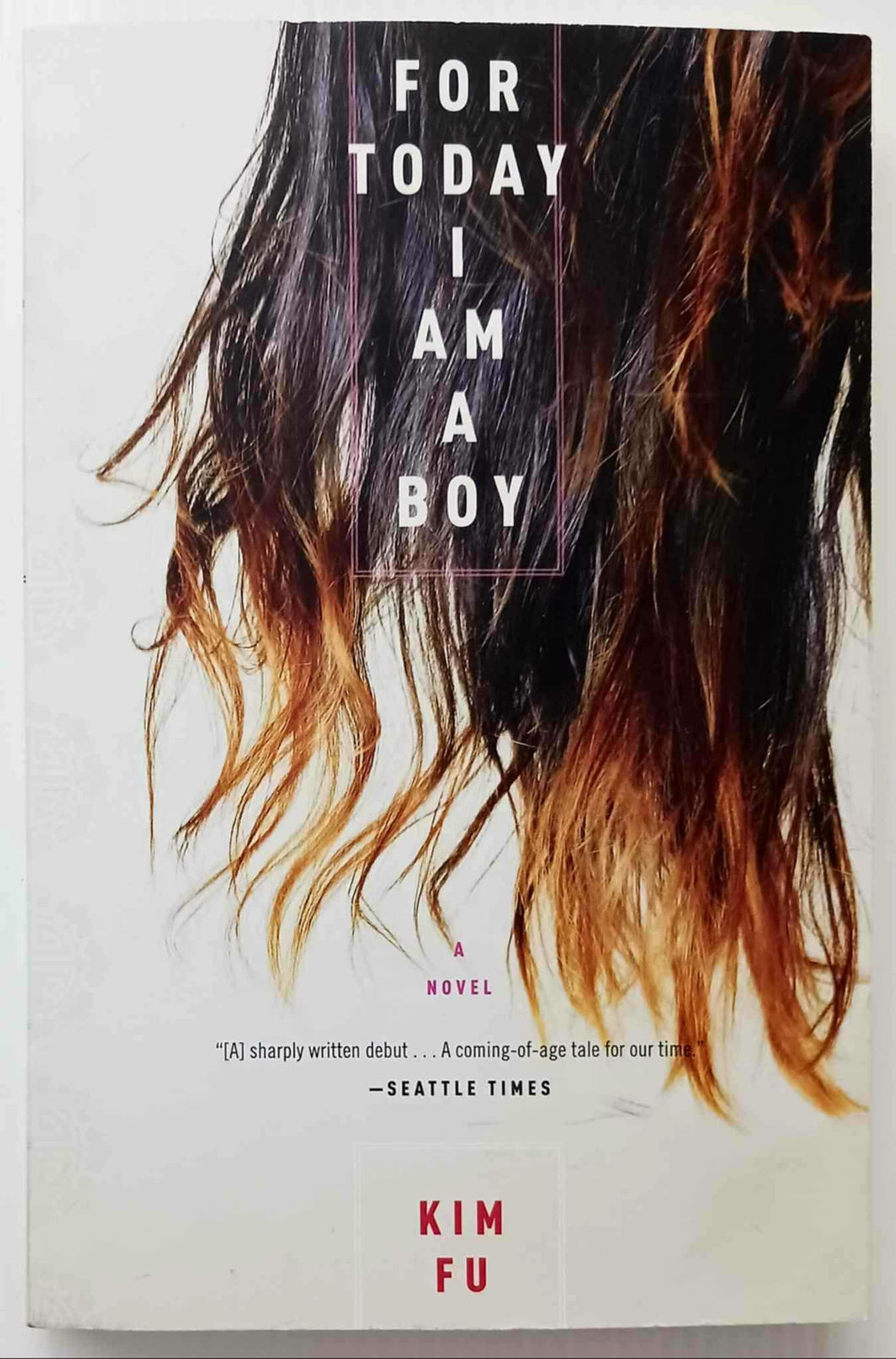 FOR TODAY I AM A BOY - Kim Fu