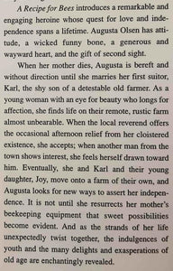 A RECIPE FOR BEES - Gail Anderson-Dargatz