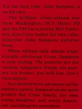 Load image into Gallery viewer, CROSS DOWN - James Patterson, Brendan DuBois
