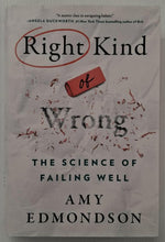 Load image into Gallery viewer, RIGHT KIND OF WRONG (SIGNED) - Amy Edmondson
