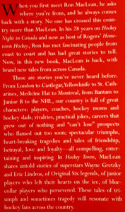 HOCKEY TOWNS - Ron MacLean, Kirstie McLellan Day