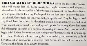 THE FEMALE PERSUASION - Meg Wolitzer