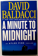 Load image into Gallery viewer, A MINUTE TO MIDNIGHT - David Baldacci
