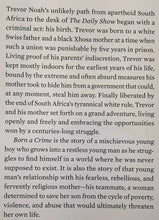 Load image into Gallery viewer, BORN A CRIME - Trevor Noah
