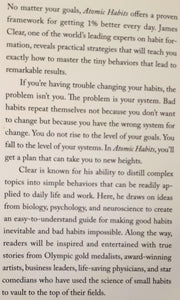 ATOMIC HABITS - James Clear
