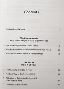 ATOMIC HABITS - James Clear