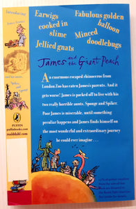 JAMES AND THE GIANT PEACH - Roald Dahl